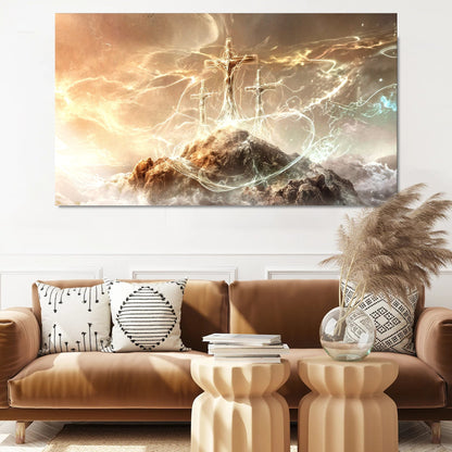 He Is Risen Faith Wall Art-0