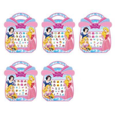 Kids Nail Stickers Frozen Minnie Pony Peppa Princess Nail Art Girls Kids Barbie-21