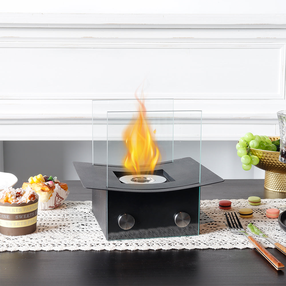 8" H Portable Tabletop Fireplace-4