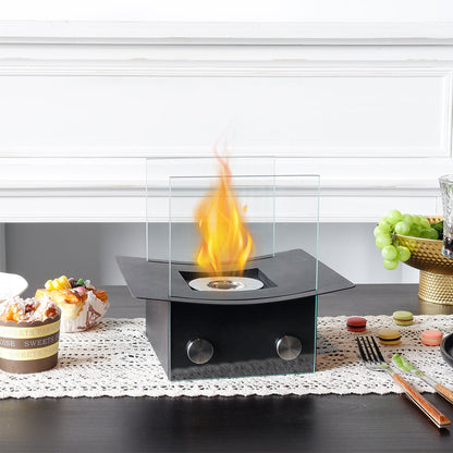 8" H Portable Tabletop Fireplace-4