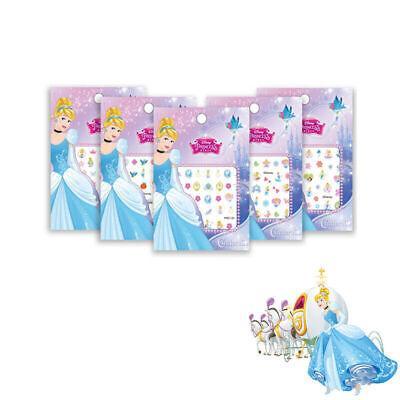 Kids Nail Stickers Frozen Minnie Pony Peppa Princess Nail Art Girls Kids Barbie-11