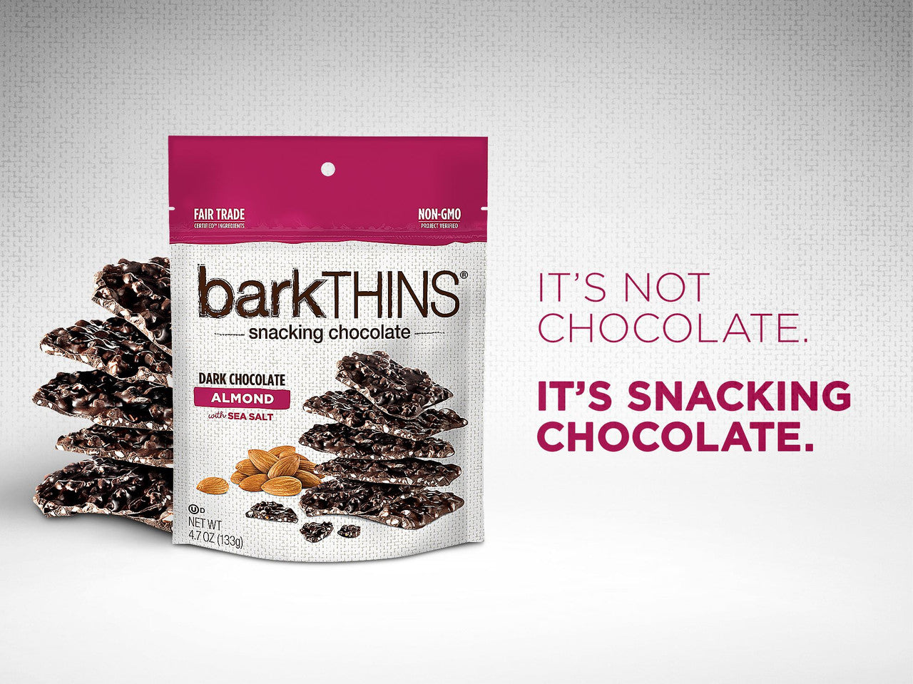 Bark Thins Dark Chocolate Almond (12x4.7OZ )-4