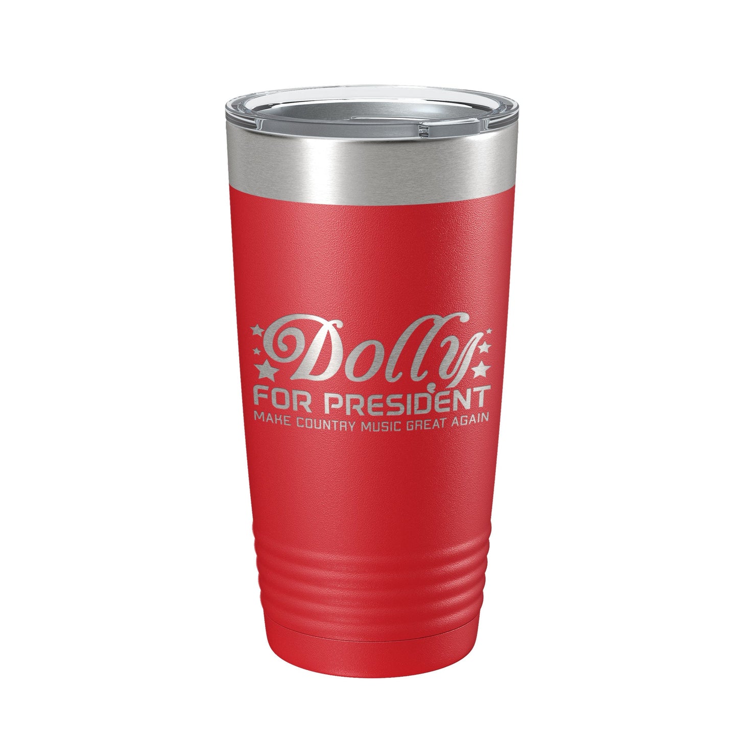 Dolly For President Tumbler Travel Mug Insulated Laser Engraved Parton Gift Coffee Cup 20 oz-10