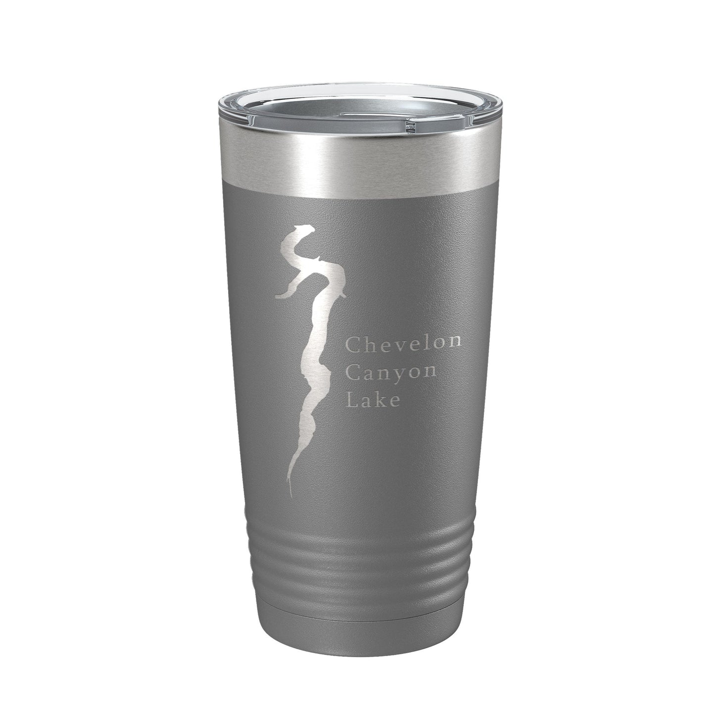 Chevelon Canyon Lake Map Tumbler Travel Mug Insulated Laser Engraved Coffee Cup Arizona 20 oz-16