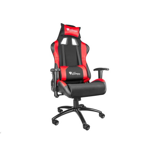 Fotel gamingowy Genesis Nitro 550 ekoskóra czarno-czerwony (NFG-0784)-0