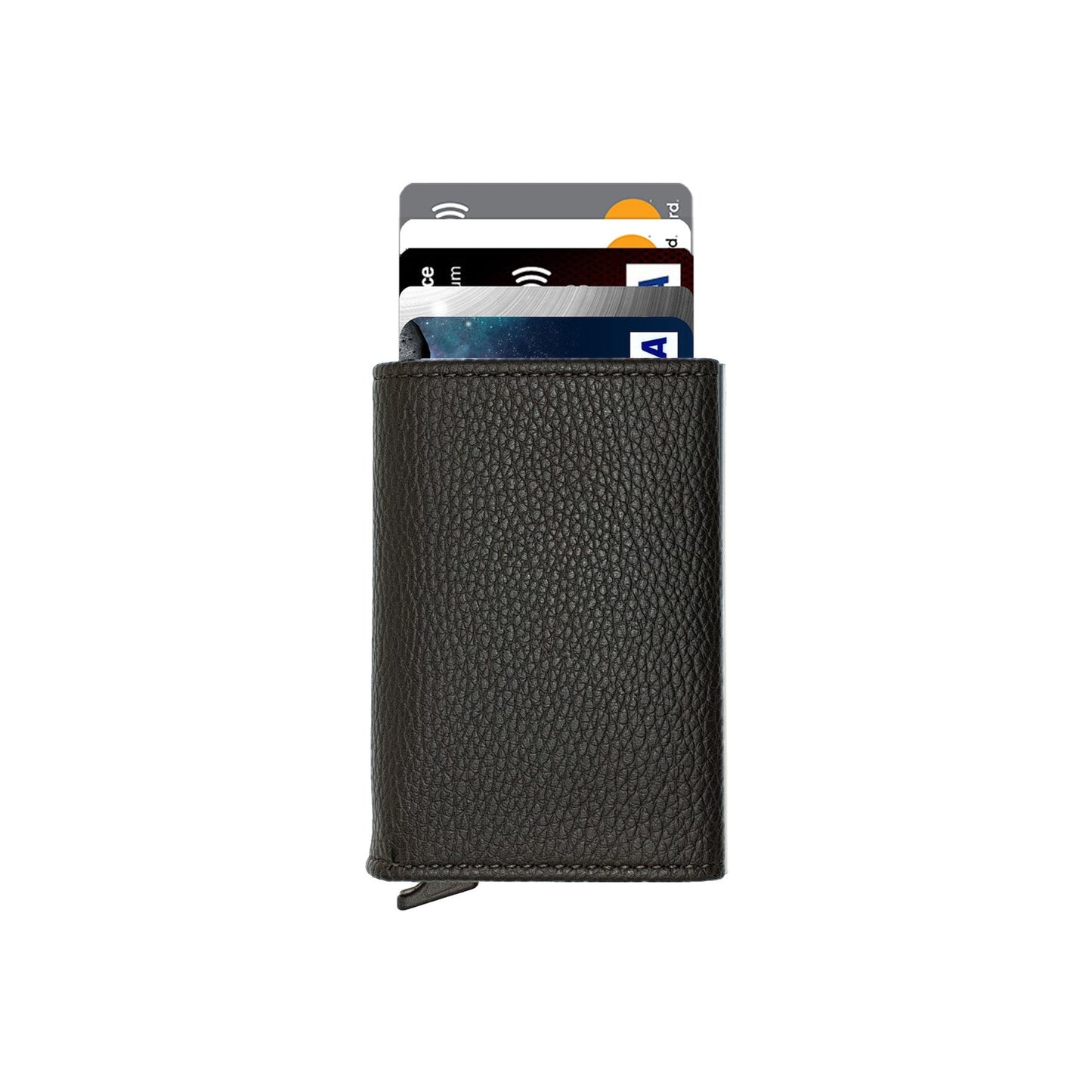 Agara  – PU Leather RFID Mechanism Card Holder/Wallet-9