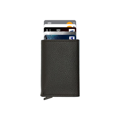 Agara  – PU Leather RFID Mechanism Card Holder/Wallet-9