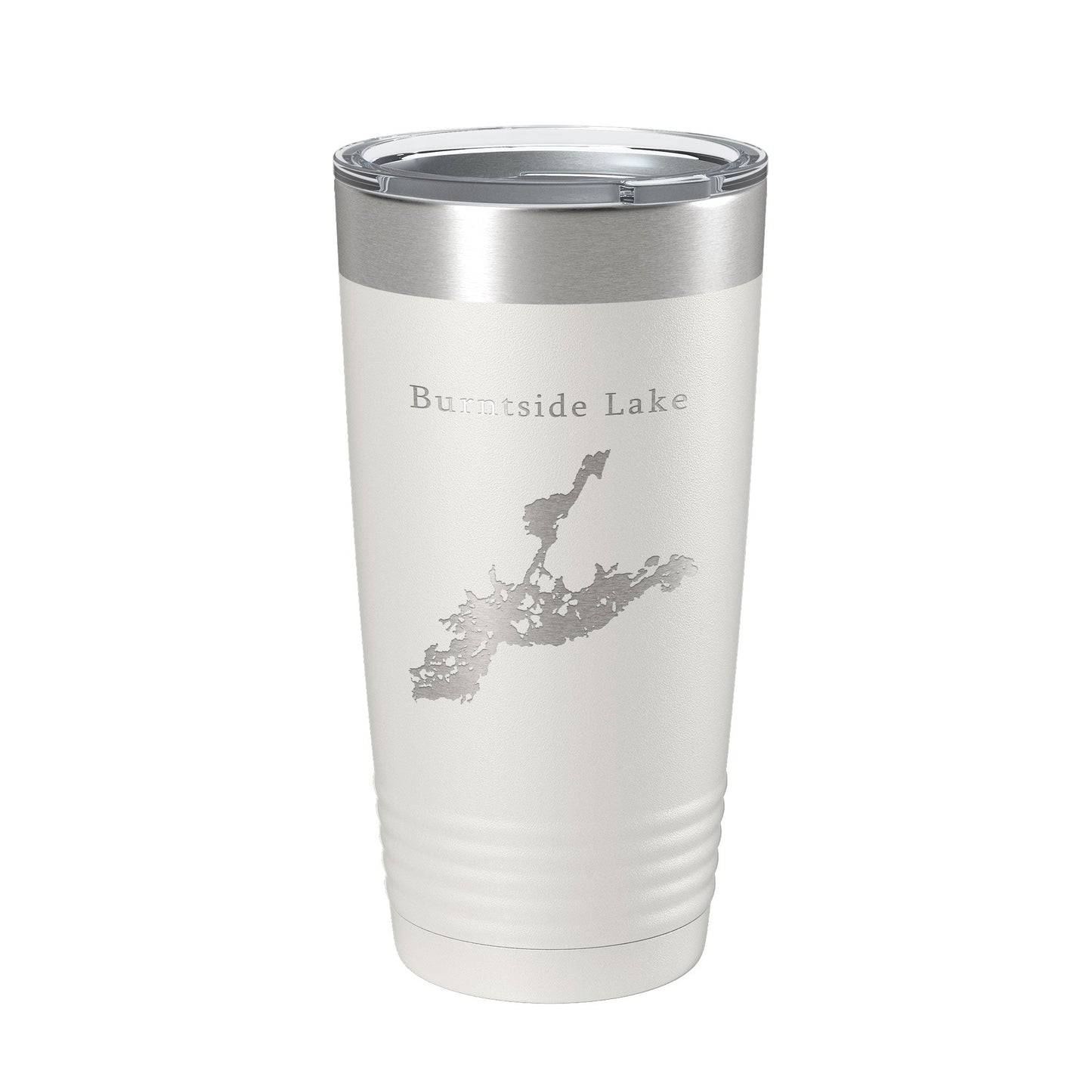 Burntside Lake Map Tumbler Travel Mug Insulated Laser Engraved Coffee Cup Minnesota 20 oz-7