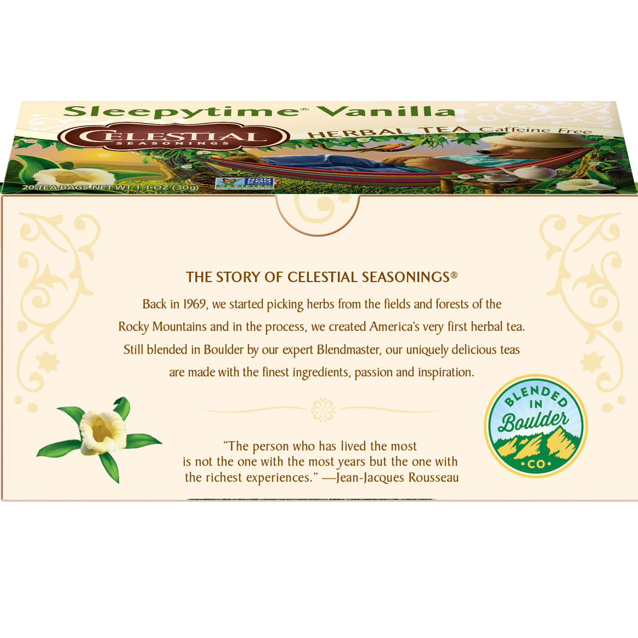 Celestial Seasonings Sleepytime Vanilla Herb Tea (6x20 Bag)-4