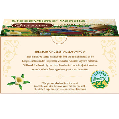 Celestial Seasonings Sleepytime Vanilla Herb Tea (6x20 Bag)-4