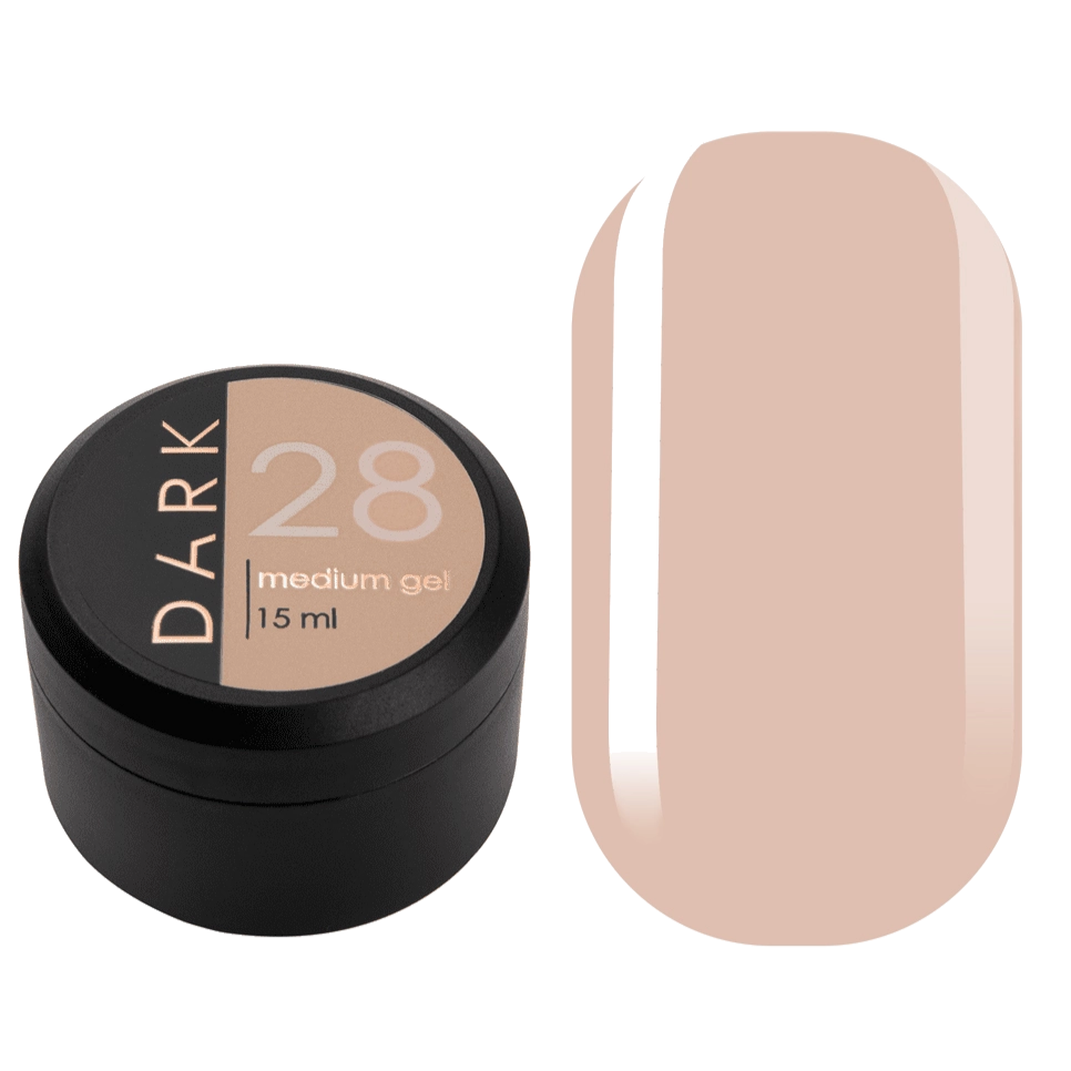 DARK Medium Gel #28, 15ml and 30ml-1