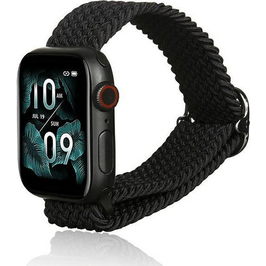 Beline Beline pasek Apple Watch Textile 42/44/45/49mm czarny /black (brak)-0