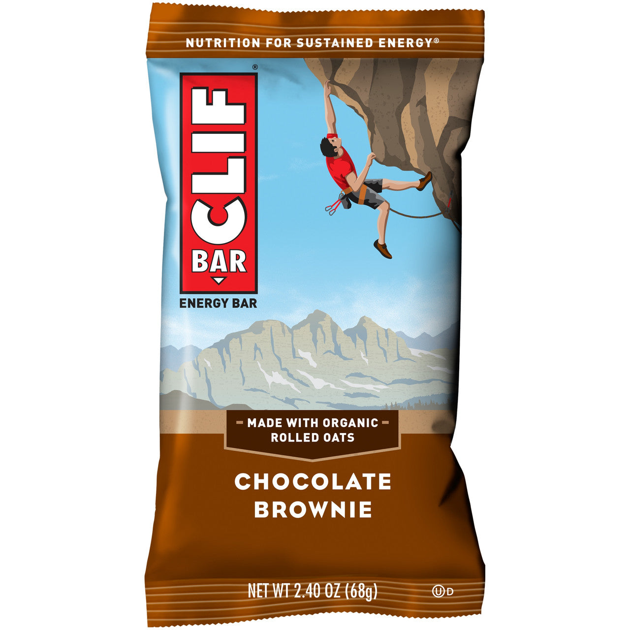 Clif Bar Chocolate Brownie Clif Bar Bar (12x2.4 Oz)-1