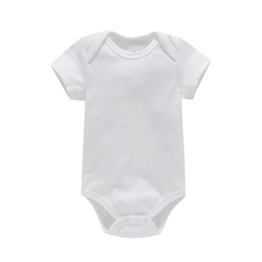 Baby Solid Color Cotton Romper