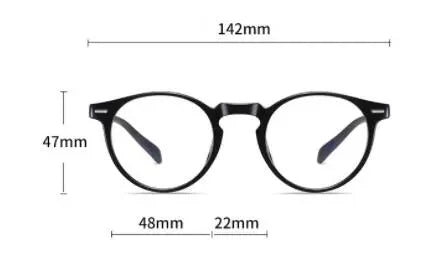Retro Blue Light Blocking Glasses