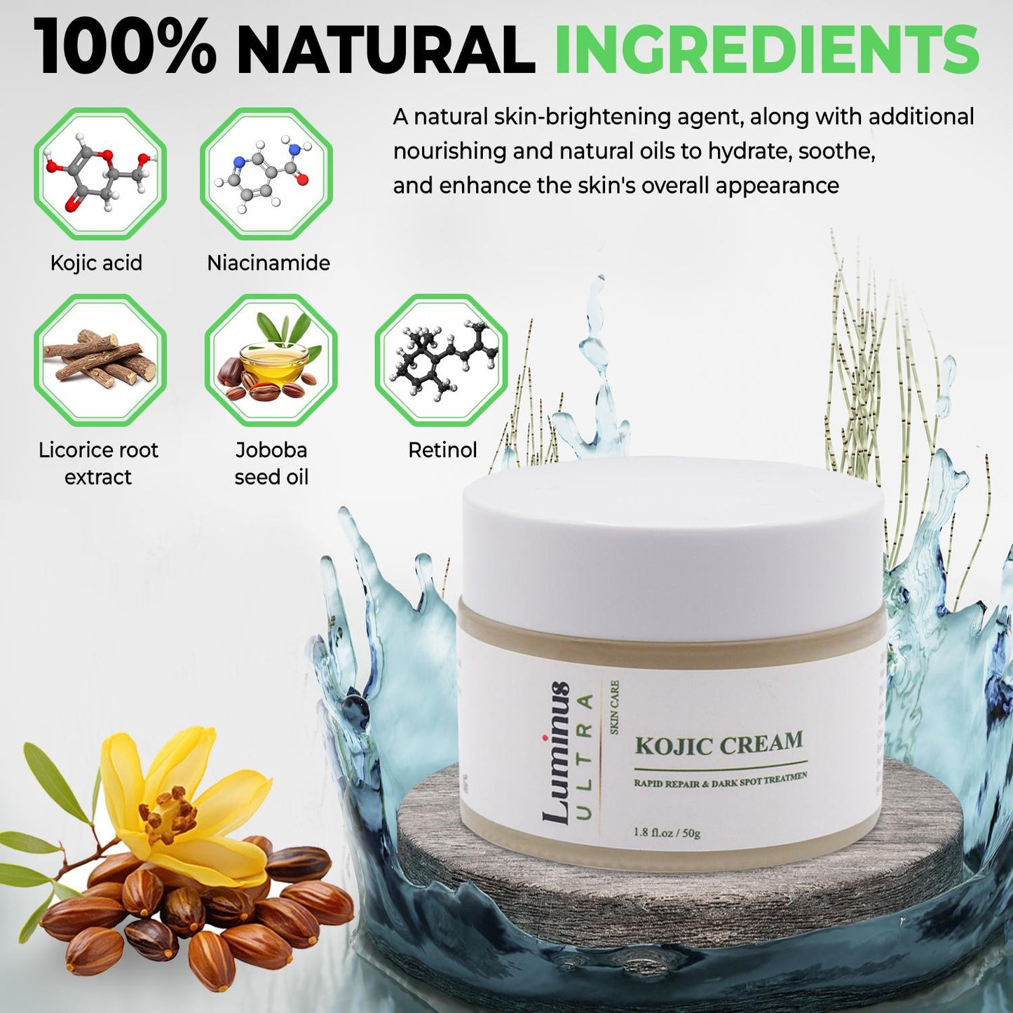 Kojic Acid Blackhead Cream-3