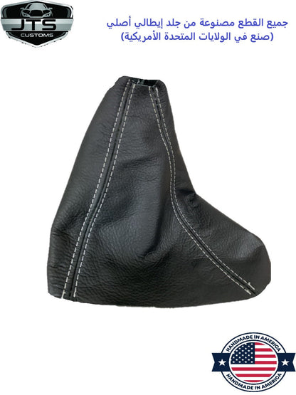 2006 - 2011 Hummer H3 Automatic Shifter Transmission Shift Boot Replacement Leather Cover in Black-1