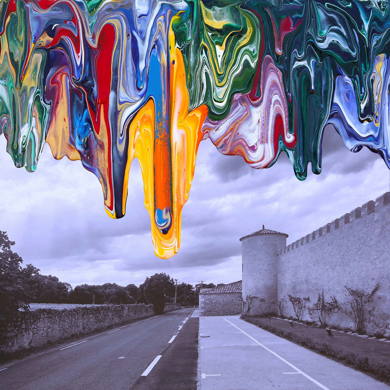 Antonio Wehrli Gravity Paint Drip Bracelet: Art into Jewelry-18K Gold-4