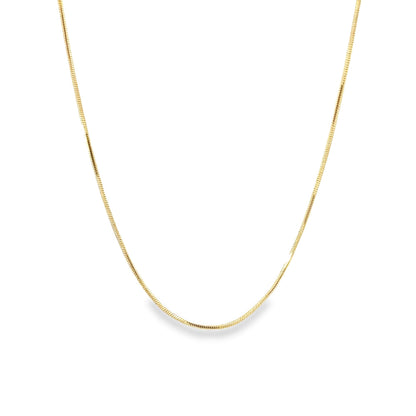 1mm Smooth Snake Box Chain (H209/I522/E276)-0