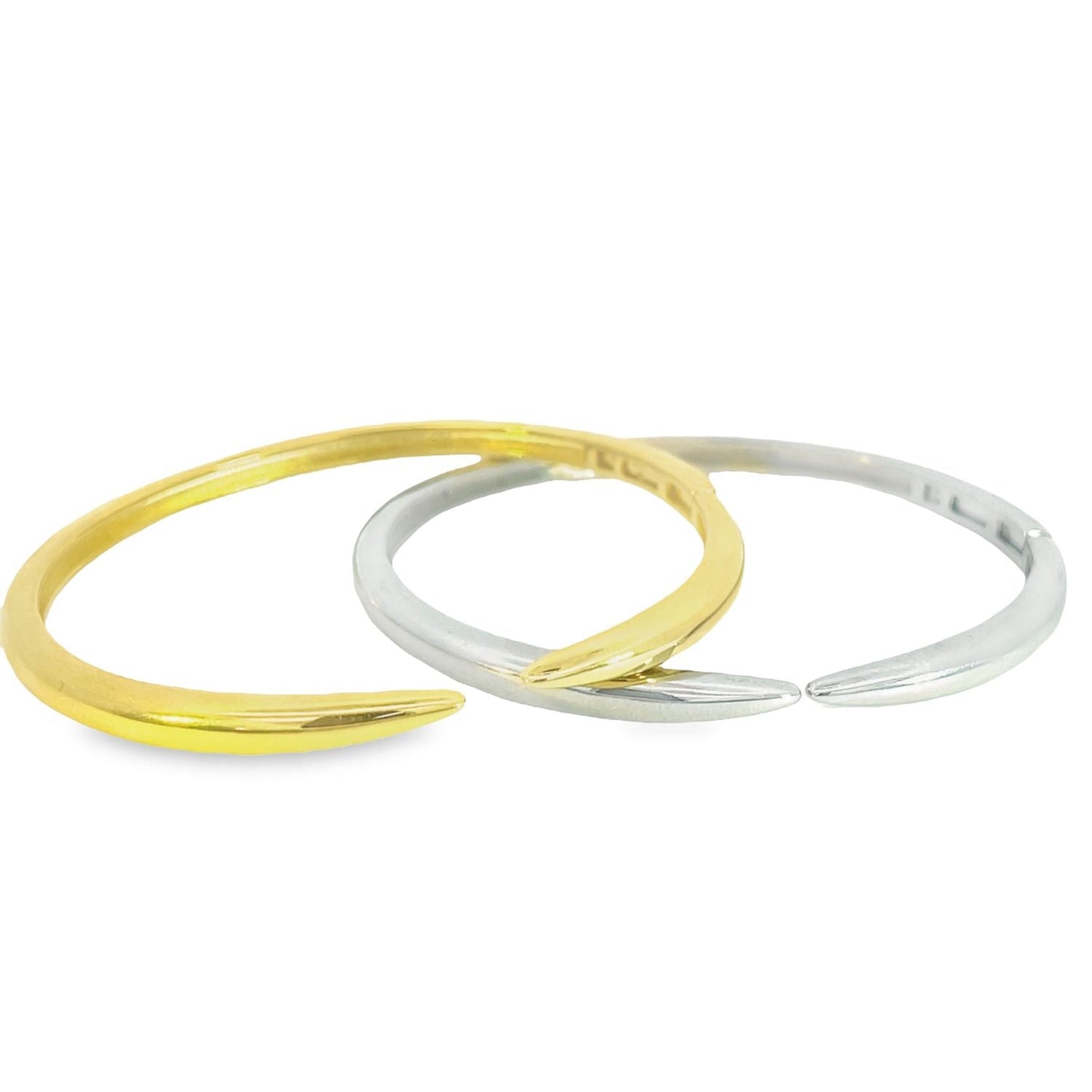 Claw Skinny Plain Bangle Bracelet (B82)-0