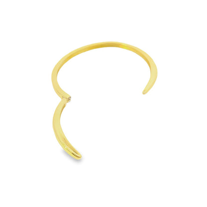Claw Skinny Plain Bangle Bracelet (B82)-2