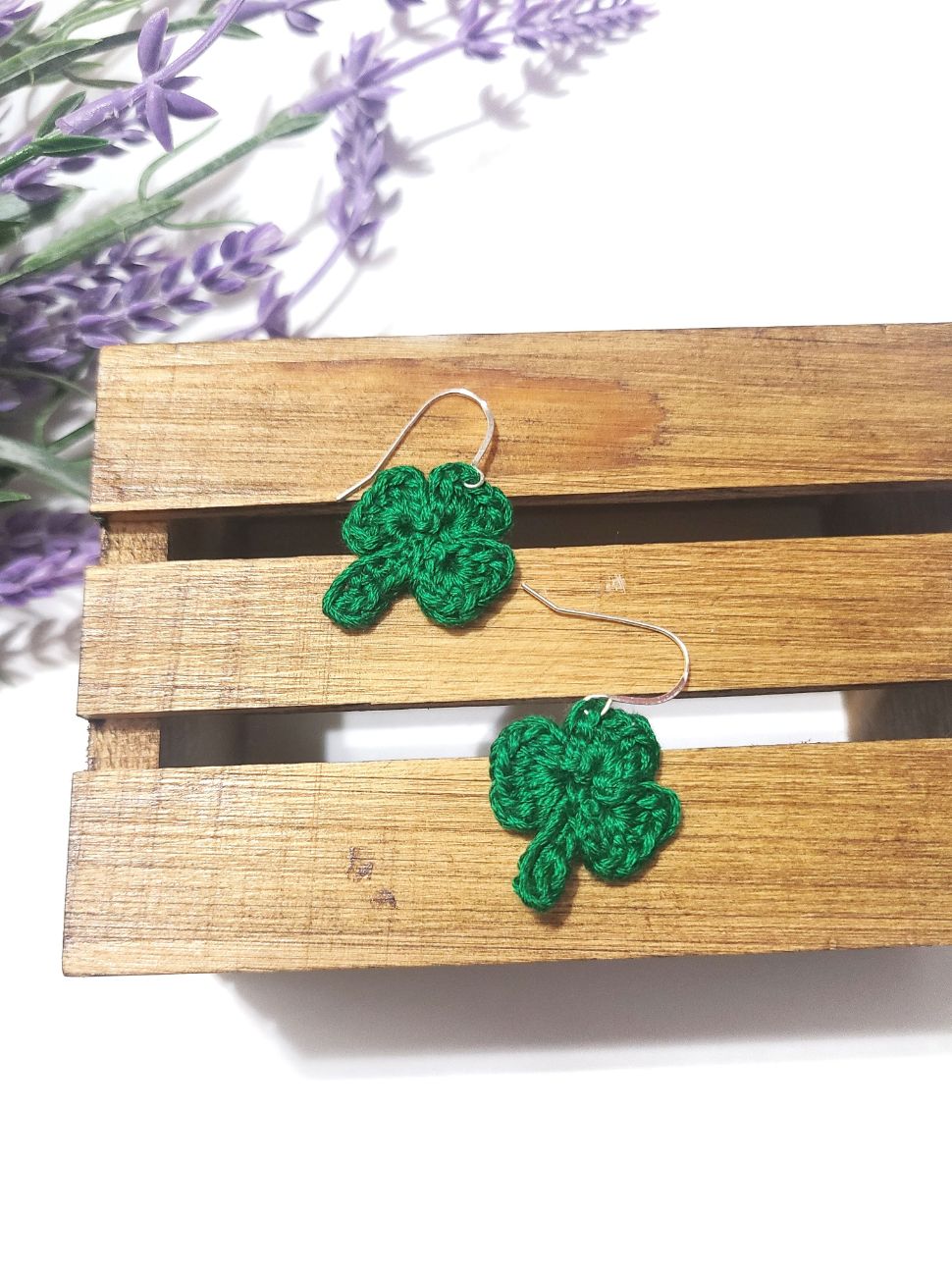 3 Leaf Clover Earrings-2