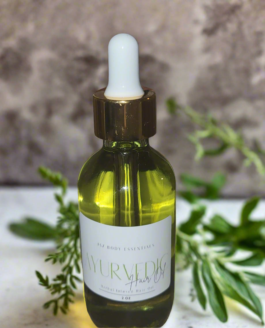 Ayurvedic Herbal Hair oil 2oz-0