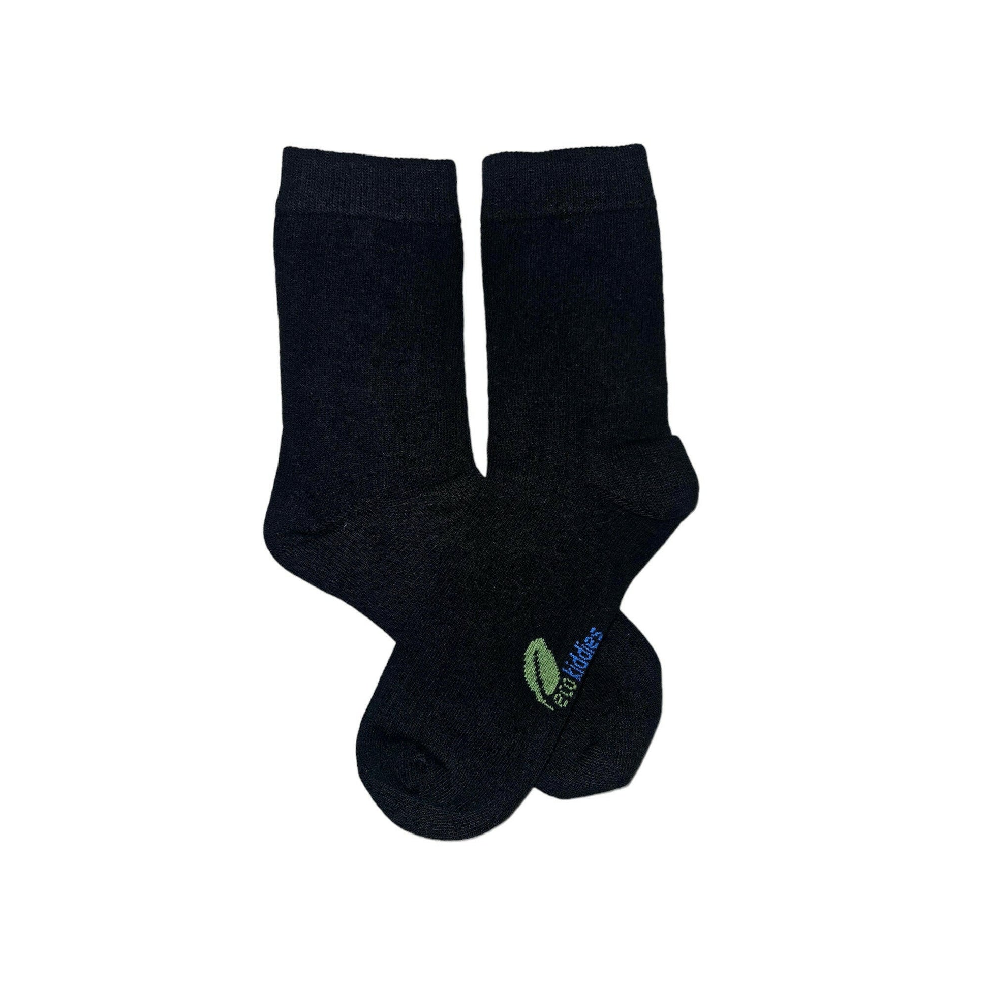 BLACK SCHOOL SOCKS - KIDS (PLAIN SOCKS)-3