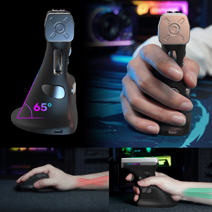 ErgoStrike7: Next-Gen FPS Gaming Mouse with Recoil-3