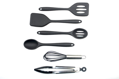 6-Piece Mini Silicone Kitchen Tool Set.-1