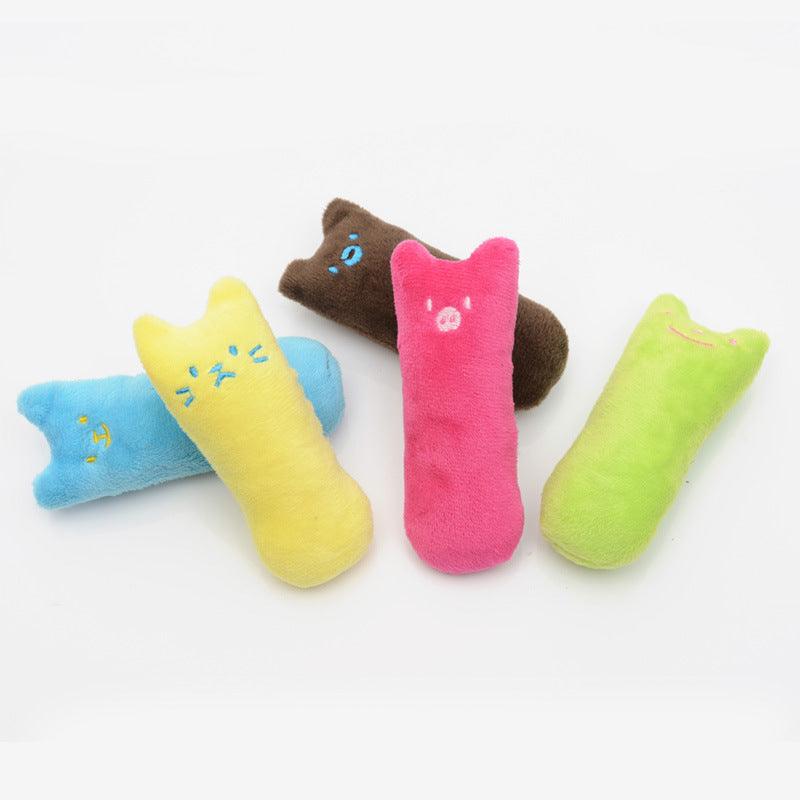 Furry Fun Interactive Catnip Toy Set - Keep Your Kitty's Teeth Sharp And Happy!-0