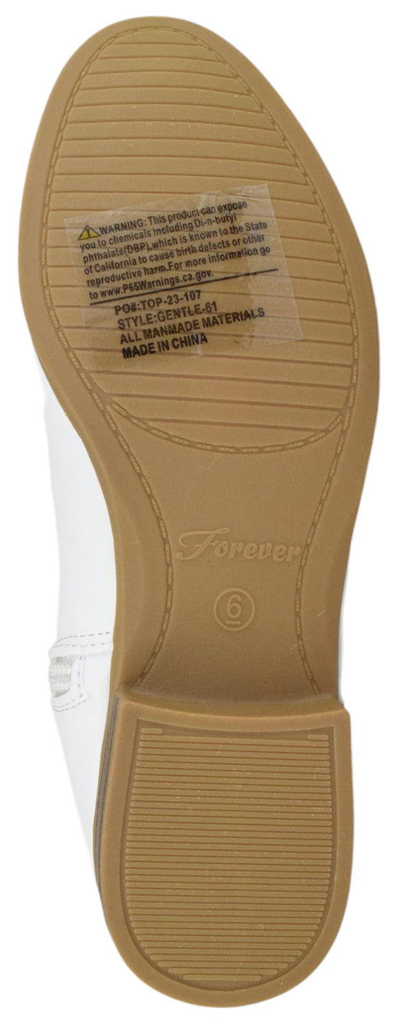 GENTLE-61 White PU Forever-3