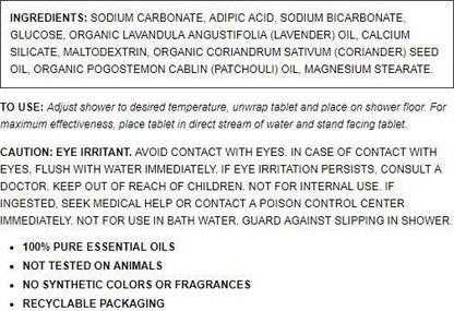 Aura Cacia Lavender Shower Tabs (1x.3 Oz)-1