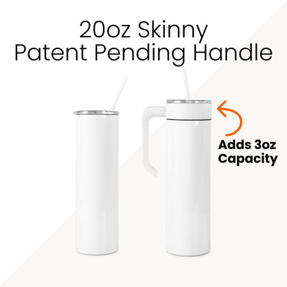 20oz Skinny Sublimation Tumbler-1