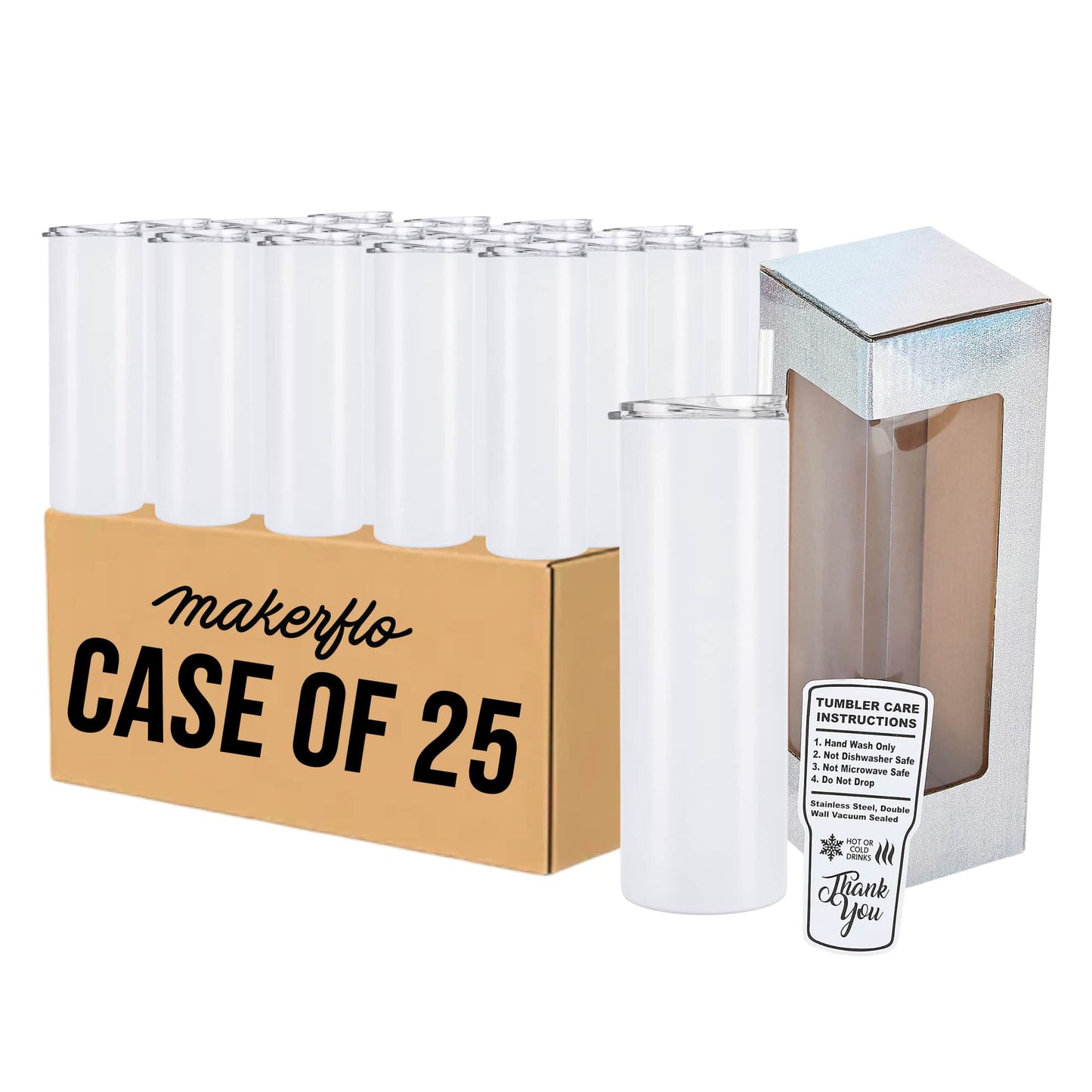 20oz Skinny Tumbler Glitter Shimmer-5