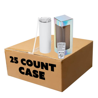 20oz Skinny Sublimation Tumbler DESTASH-1