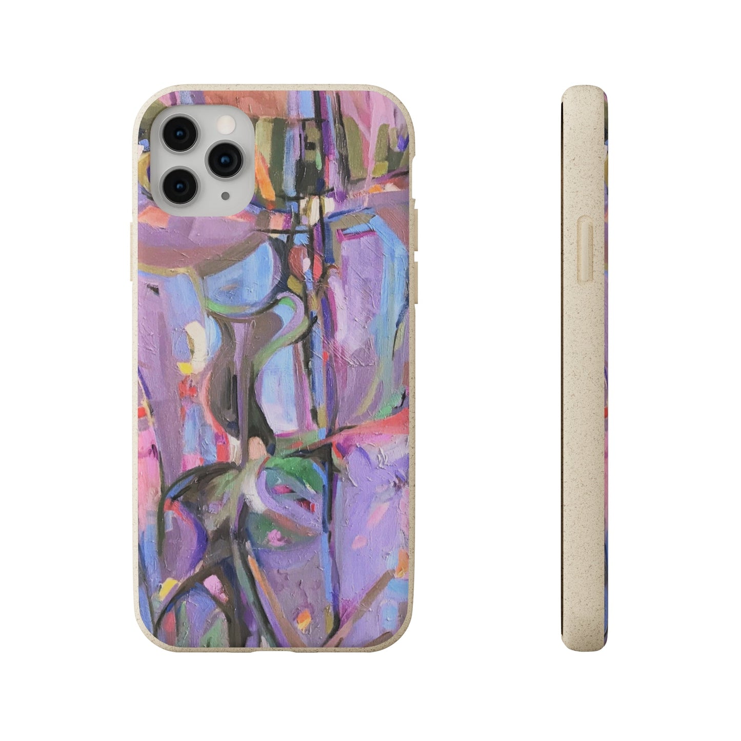 Biodegradable Phone Case with 'Passages' Abstract Original Artwork by Barbara Cleary-22