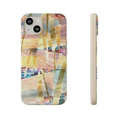 Biodegradable Phone Case with 'Loom Series' Abstract Original Artwork by Barbara Cleary-13