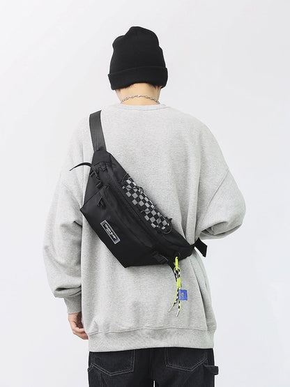 Couple Crossbody Fanny Pack for Men&Women,Large Waist Bag & Hip Bum Bag with Adjustable Strap for Outdoors Workout-7