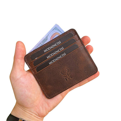 Ariza - Genuine Leather Slim Cardholder-6