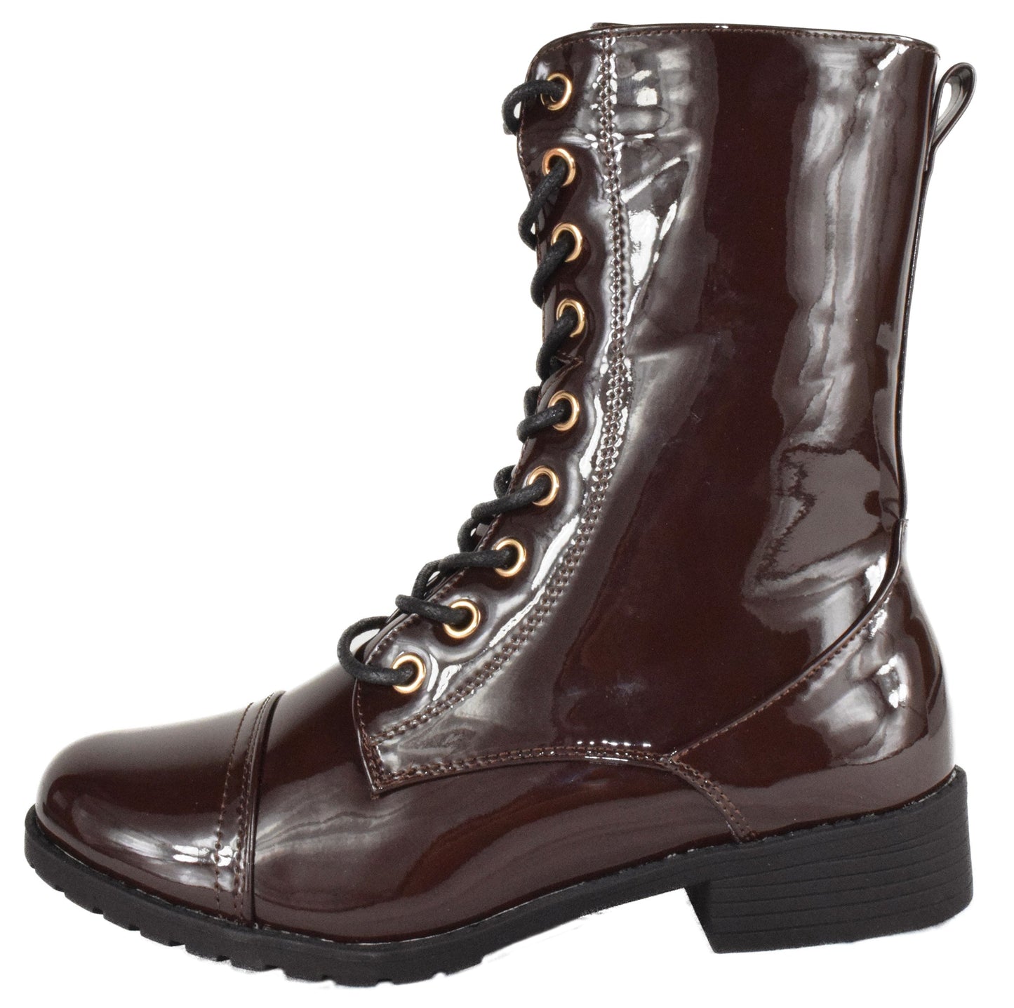 JALEN-01 Brown Patent Forever-1