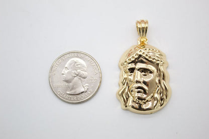 Jesus Head Pendant (A114)-1