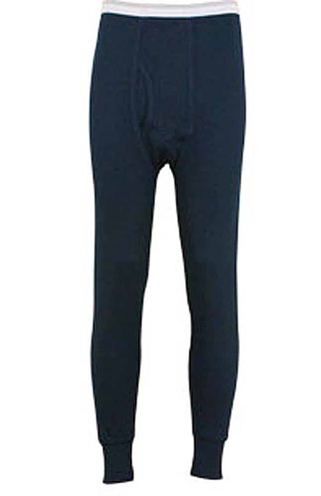 Indera Mens Regular & Big ICEtex Dual Face Fleeced Thermal Long John Pant-10
