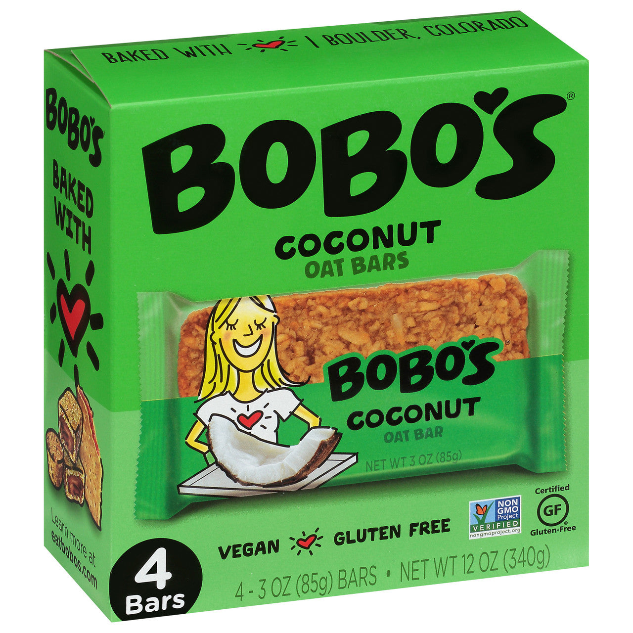 BOBOS COCONUT OAT BAR ( 6 X 4 PACK )-3