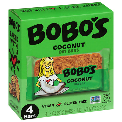 BOBOS COCONUT OAT BAR ( 6 X 4 PACK )-3