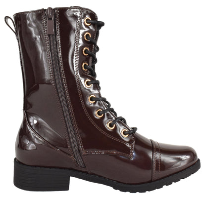 JALEN-01 Brown Patent Forever-2