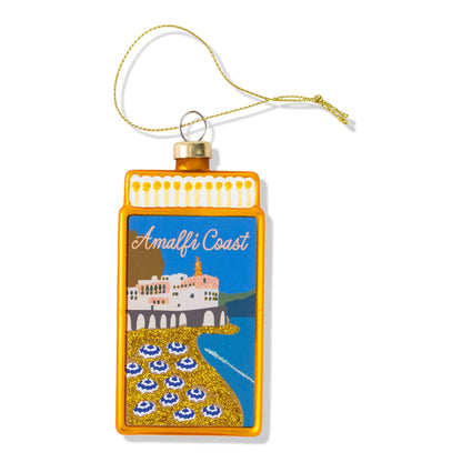 Matchbook Ornament - Amalfi Coast-1