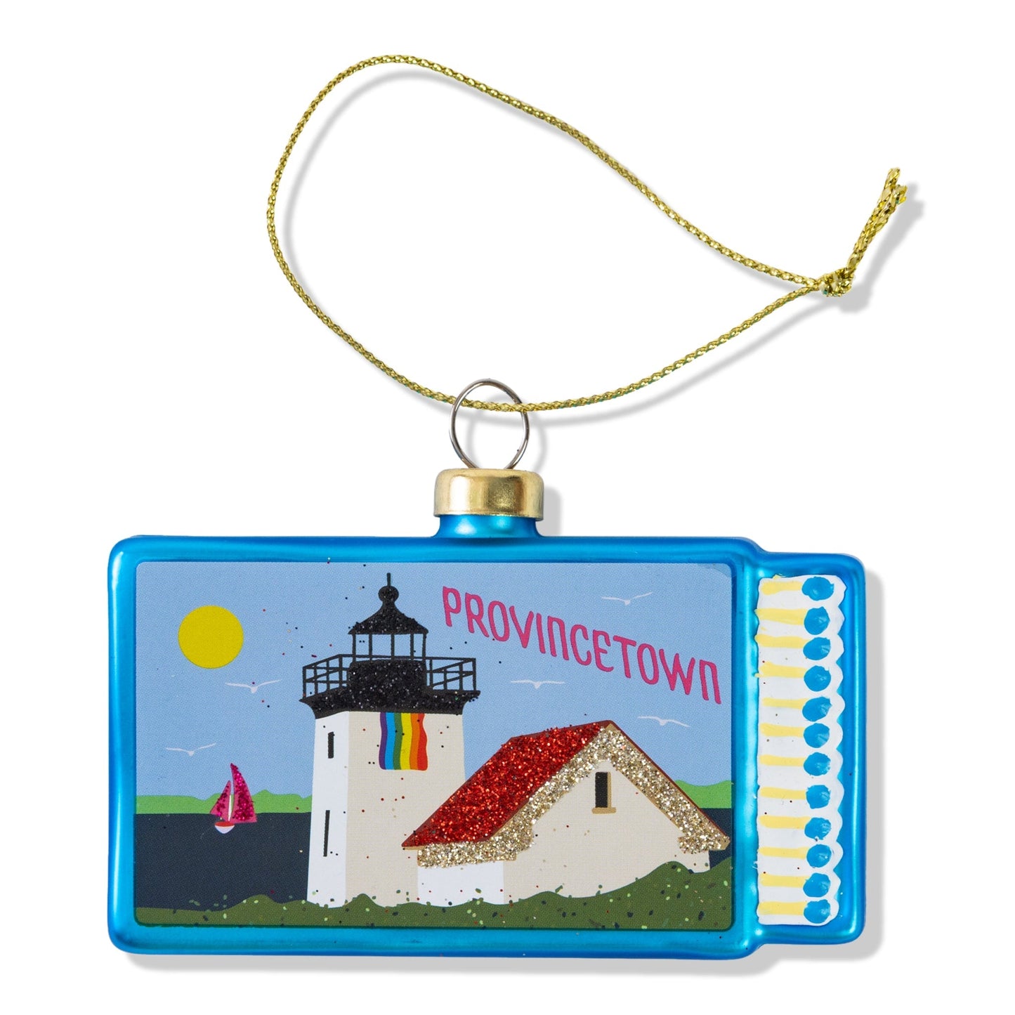 Matchbook Ornament - Provincetown-1