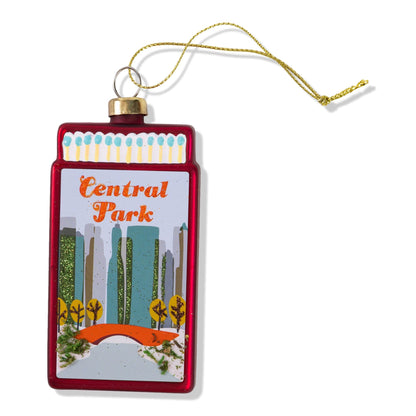 Matchbook Ornament - Central Park-1