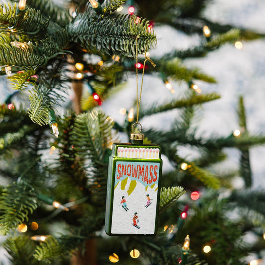 Matchbook Ornament - Snowmass-0